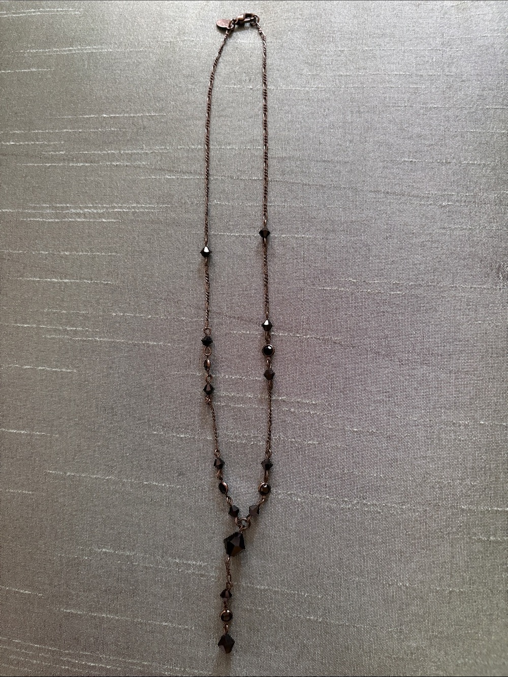 Elegant Cheryl Reis Swarovski Crystal Drop Y-Necklace for Women